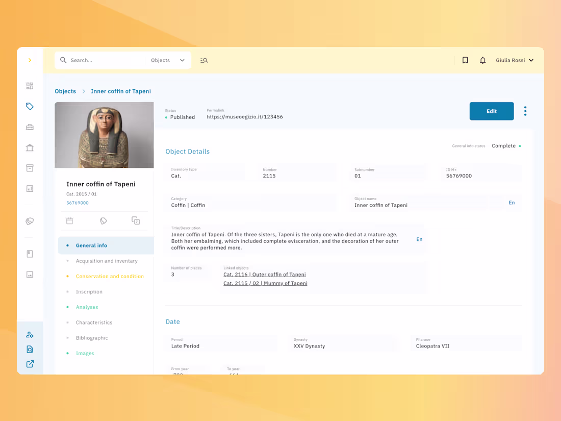 Cover image for Egyptian Museum | Internal Platform