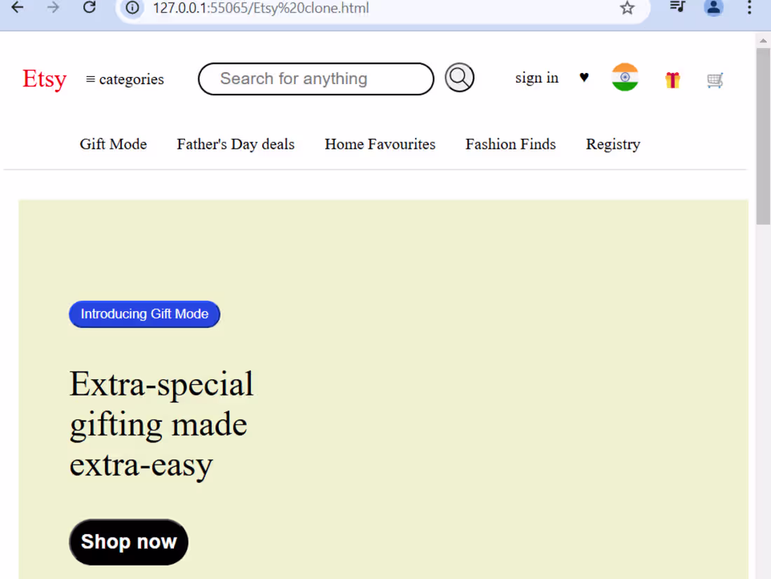 Cover image for Etsy clone