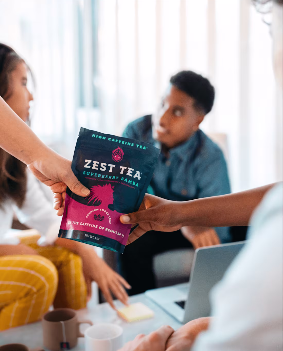 Cover image for Brand Design    :    Zest Tea