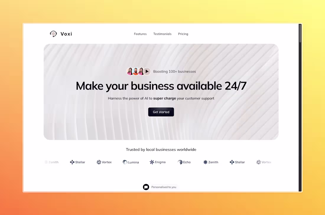 Cover image for Voxi - AI Caller Agent