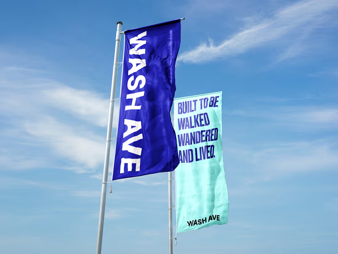 Cover image for Wash Ave | Historic Street Brand Identity 