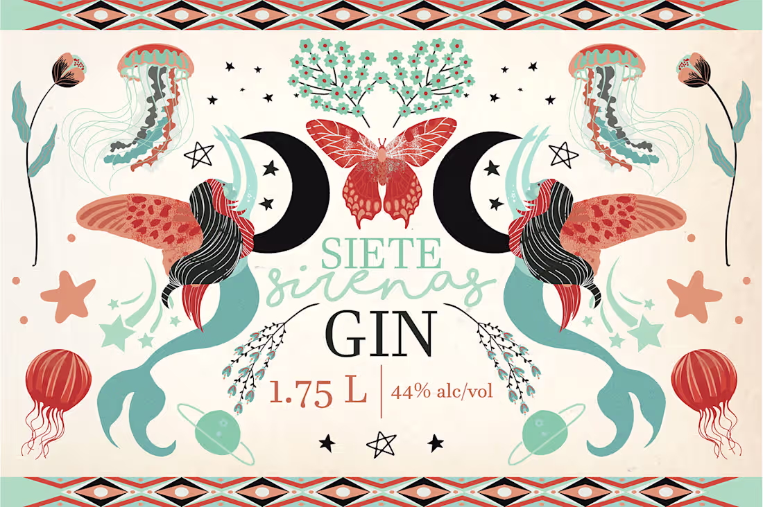 Cover image for Siete Sirenas Gin 