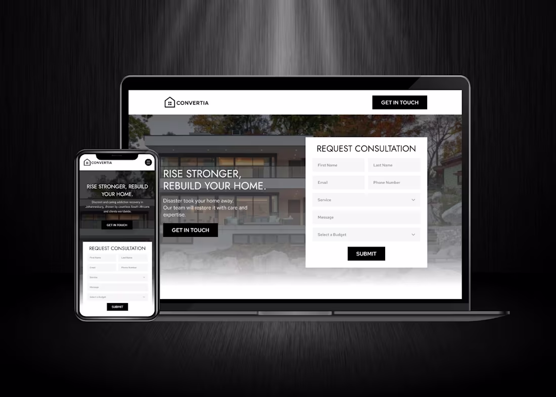 Cover image for Convertia is a cross-platform mobile app designed to help bu...