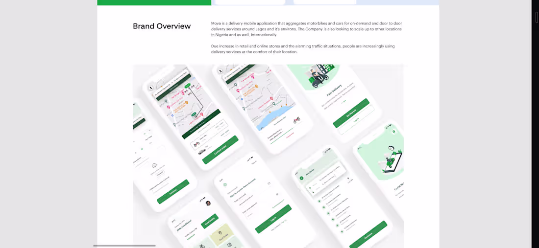 Cover image for Mova Parcel Delivery