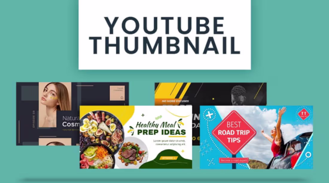 Cover image for I will create eye-catching thumbnails for YouTube and other soc…