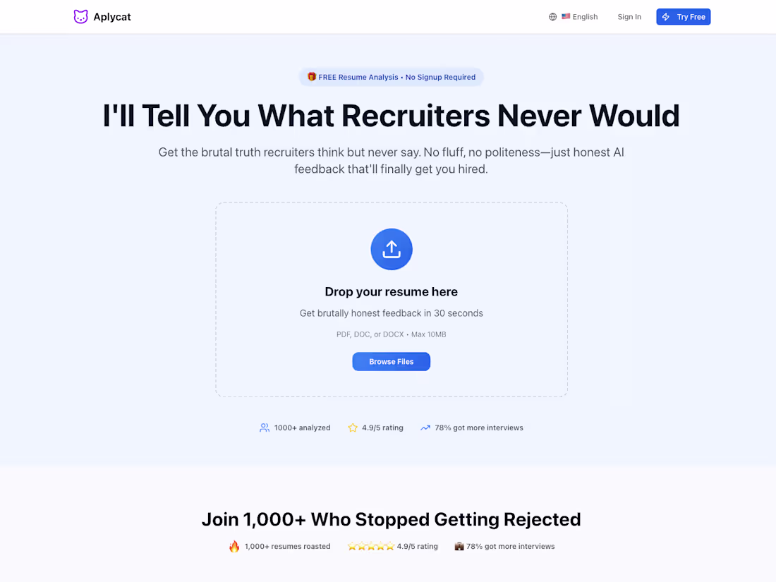 Cover image for AI-Powered Resume Analysis for Job Seekers 🚀