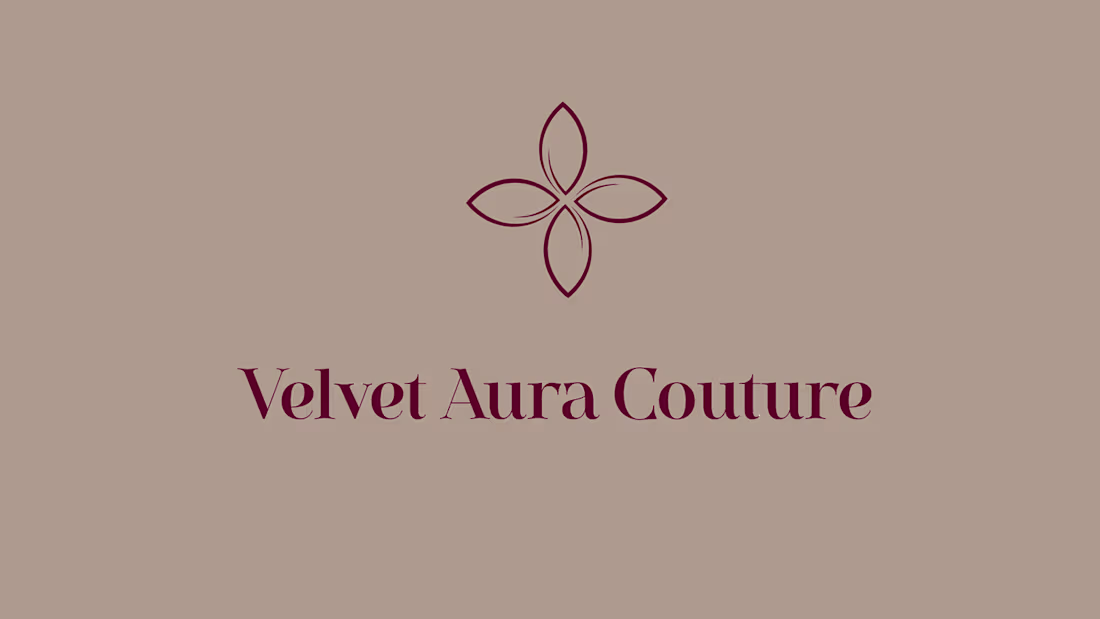 Cover image for Logo Design: Velvet Aura Couture