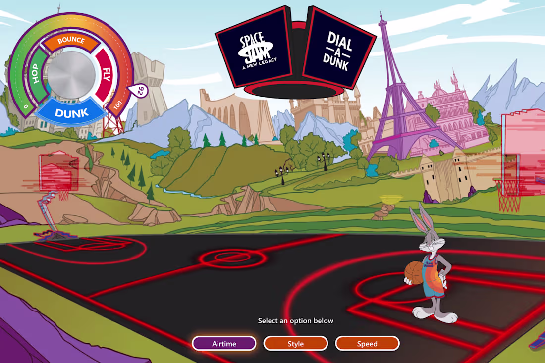 Cover image for Space Jam Starring LeBron James