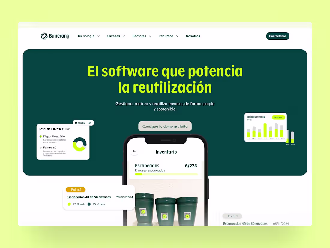 Cover image for Webflow Redesign for tech sustainability startup