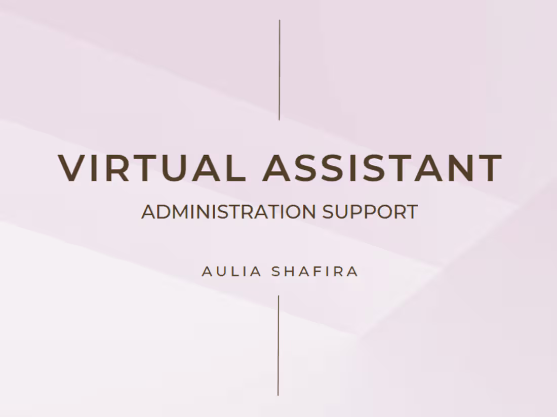 Cover image for Reliable & Detail-Oriented Administrative Support for SME