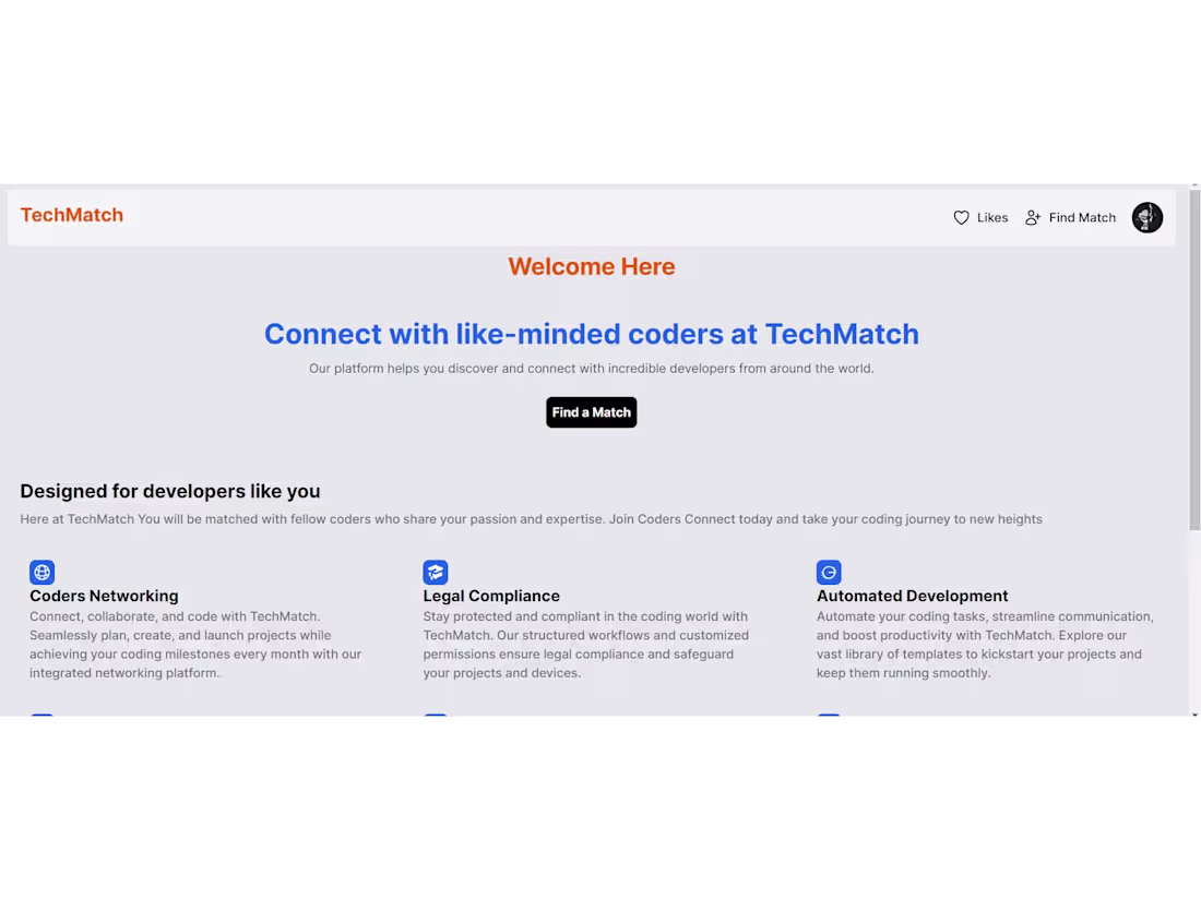 Cover image for Tech Match