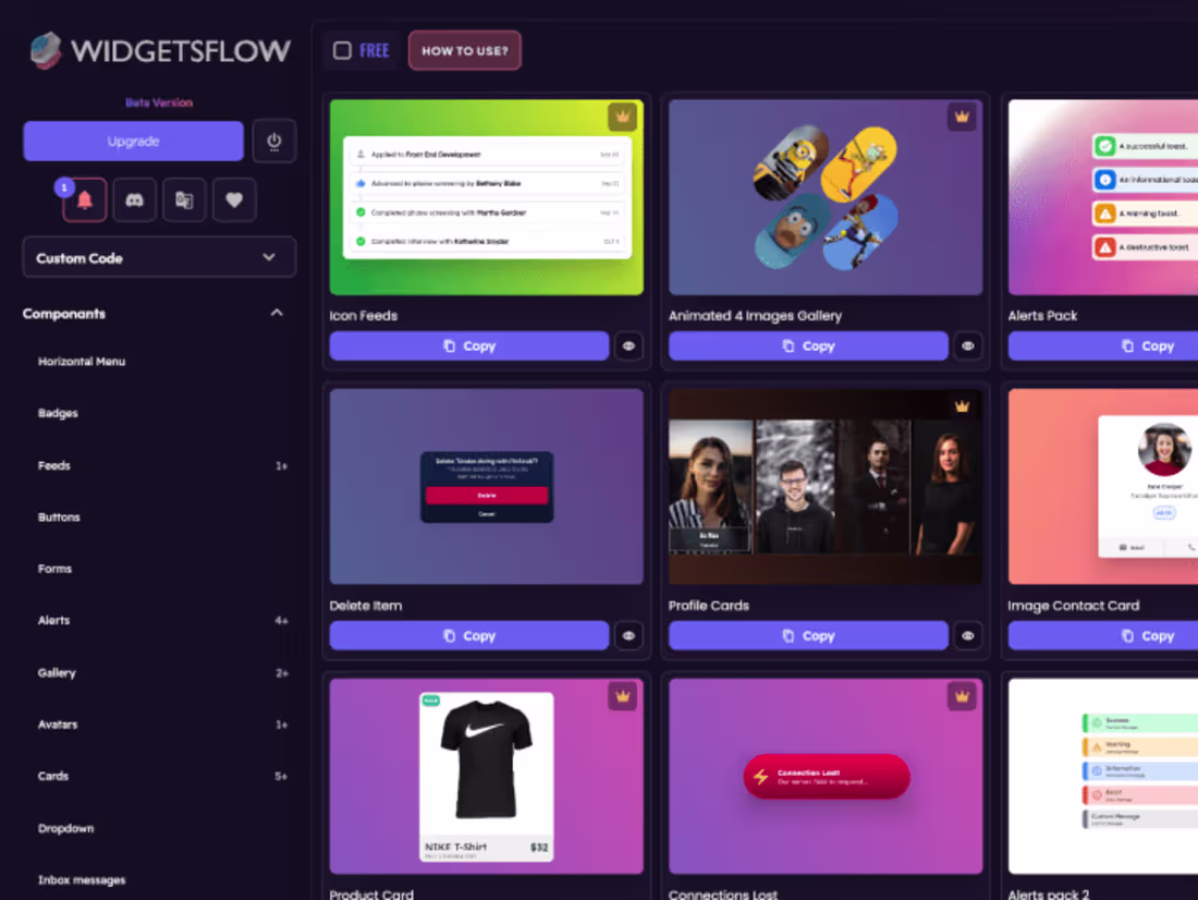 Cover image for WidgetsFlow