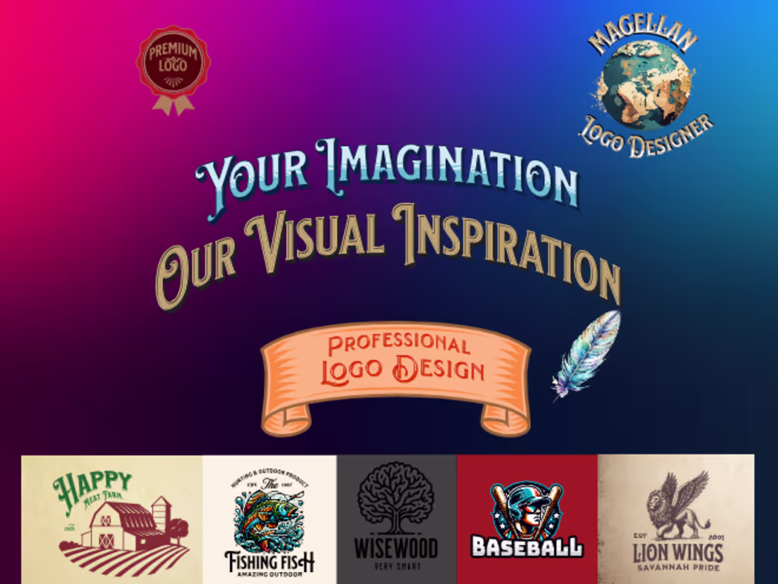 Cover image for Magellan logo designer