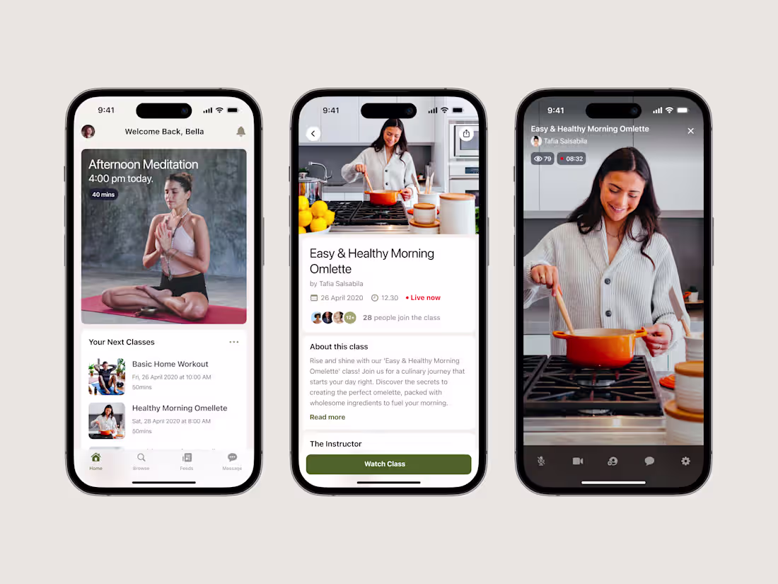 Cover image for Classi iOS App Design