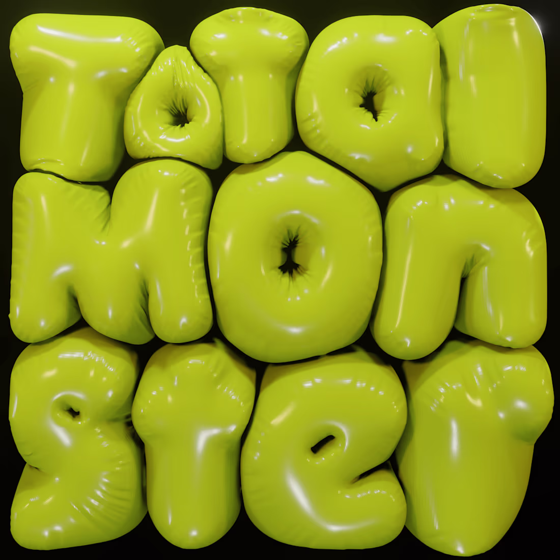 Cover image for TOTAL MONSTER inflated