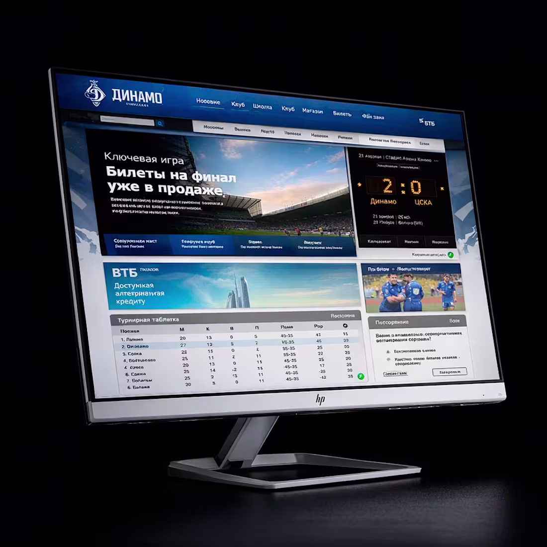 Cover image for Website Design for FC Dynamo
The