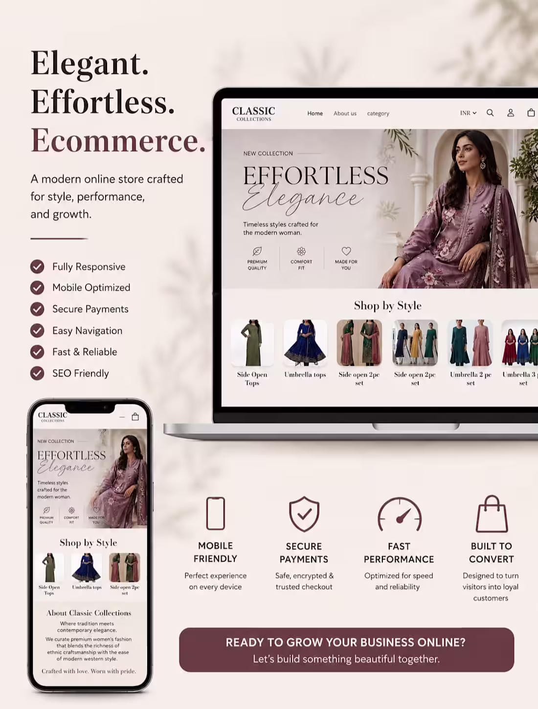 Cover image for Women’s Fashion Shopify eCommerce Store
