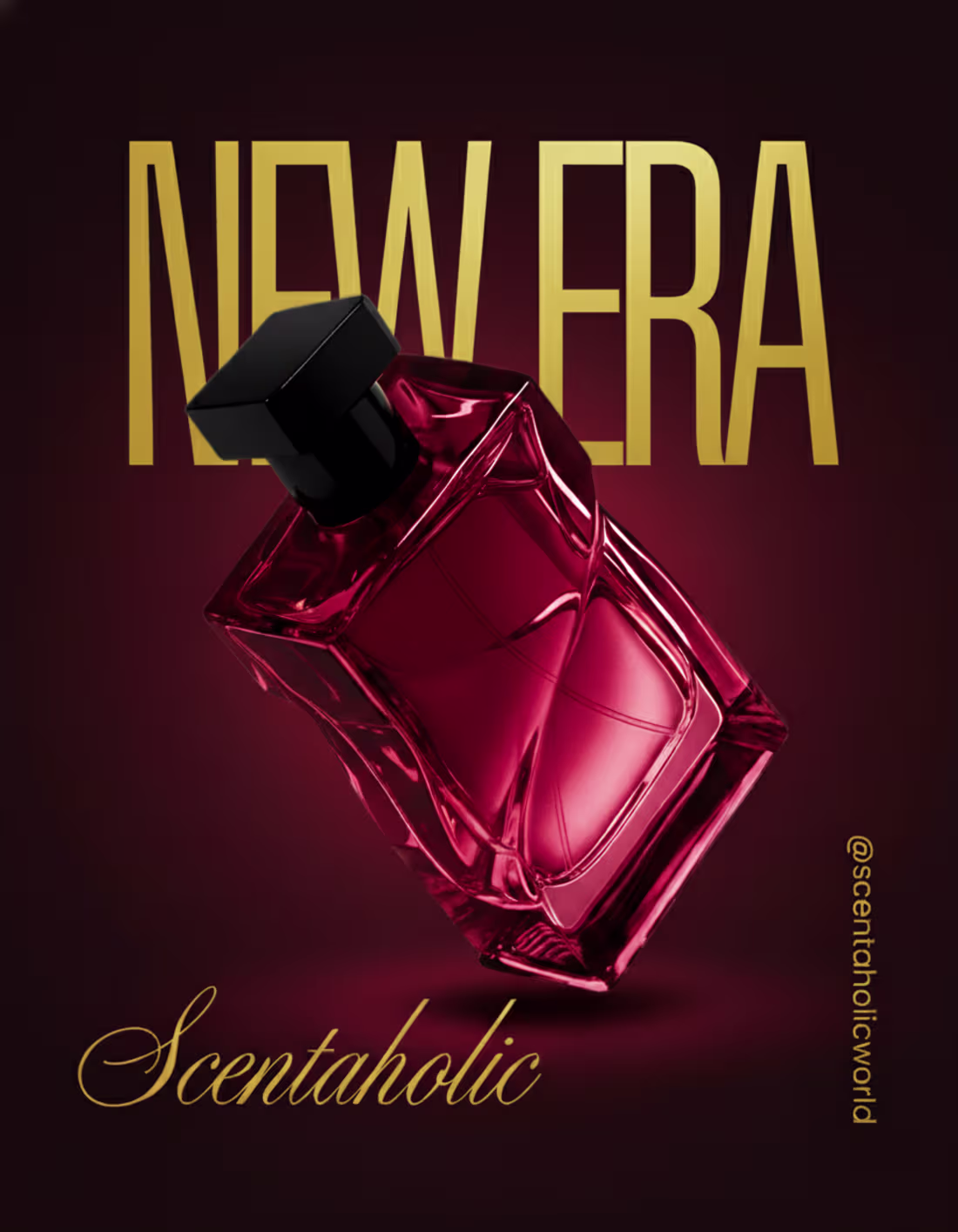 Cover image for One of my designs for a brand named "Scentaholic" which rese...