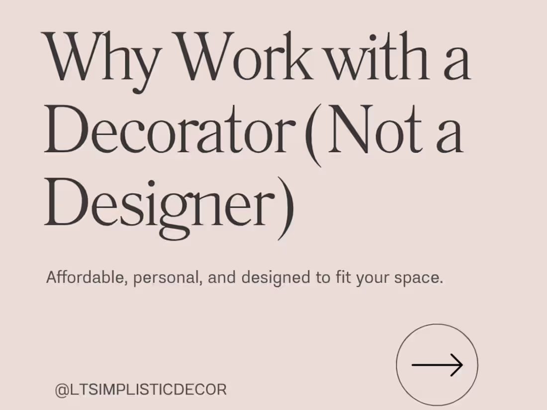 Cover image for Instagram Carousel Design for Home Decor Company