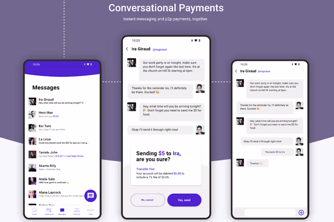 Cover image for Mobile Payments App (UX/UI)