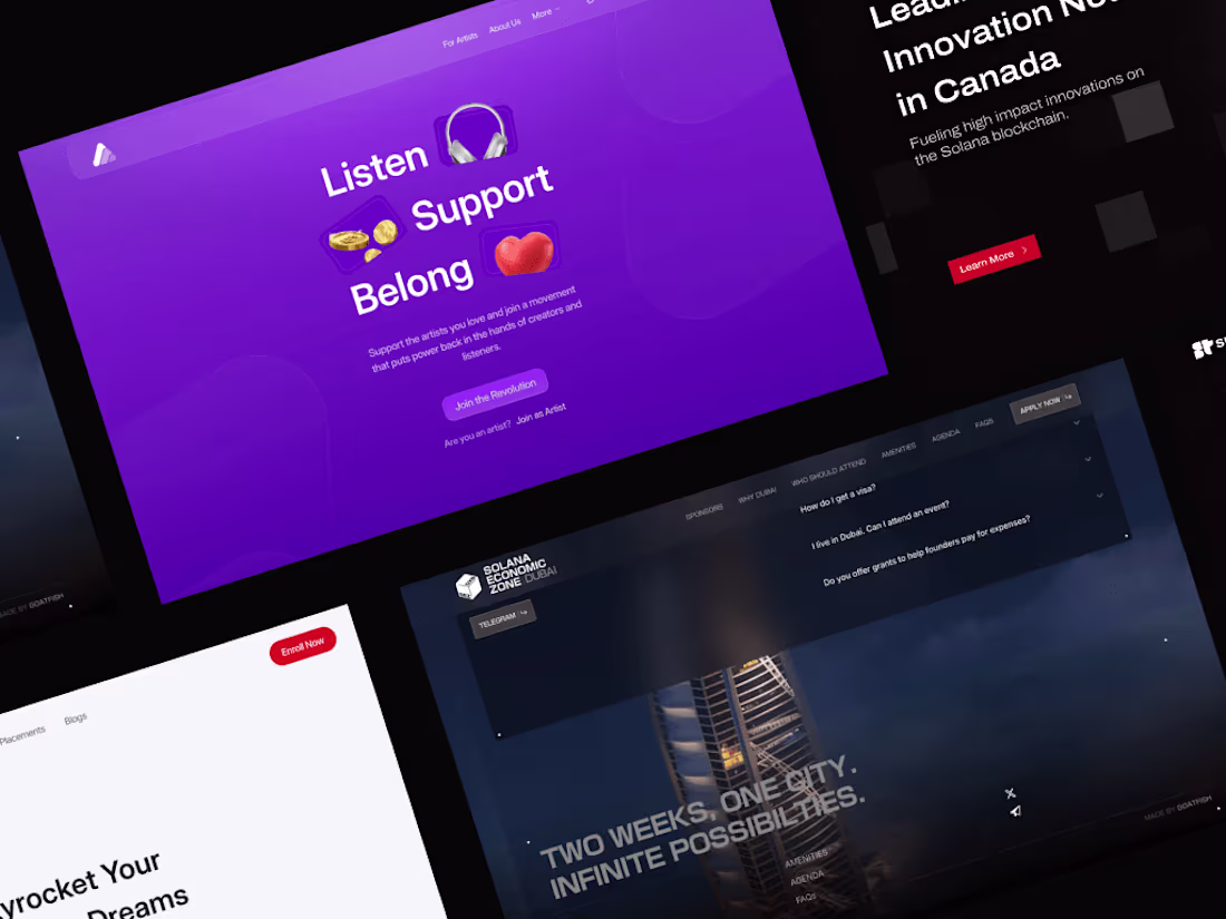 Cover image for Website Designs