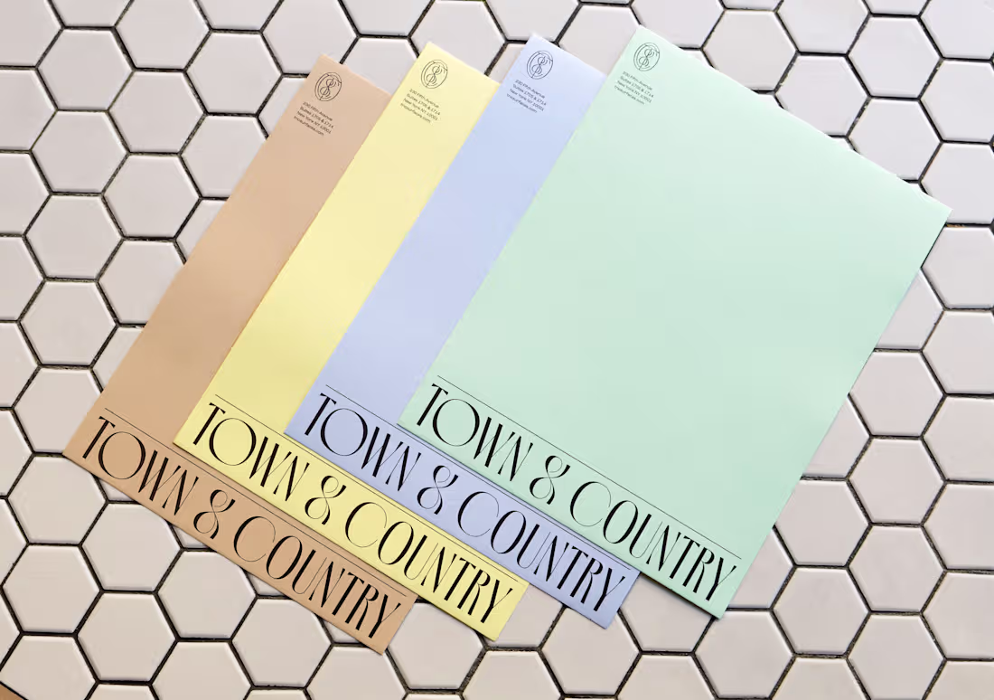 Cover image for Town & Country Surfaces Branding