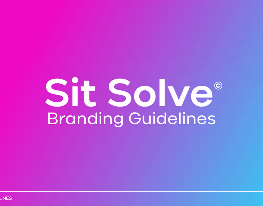 Cover image for SitSolve Branding Guide