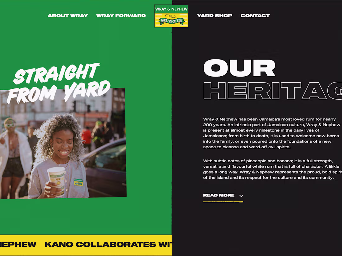 Cover image for Straight From Yard