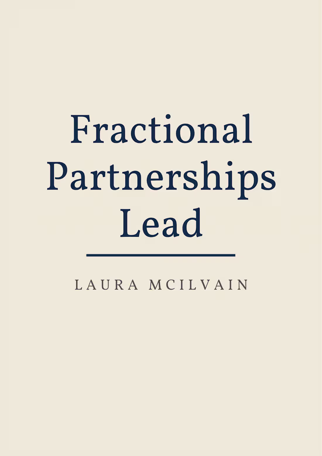 Cover image for Fractional Partnerships Lead 