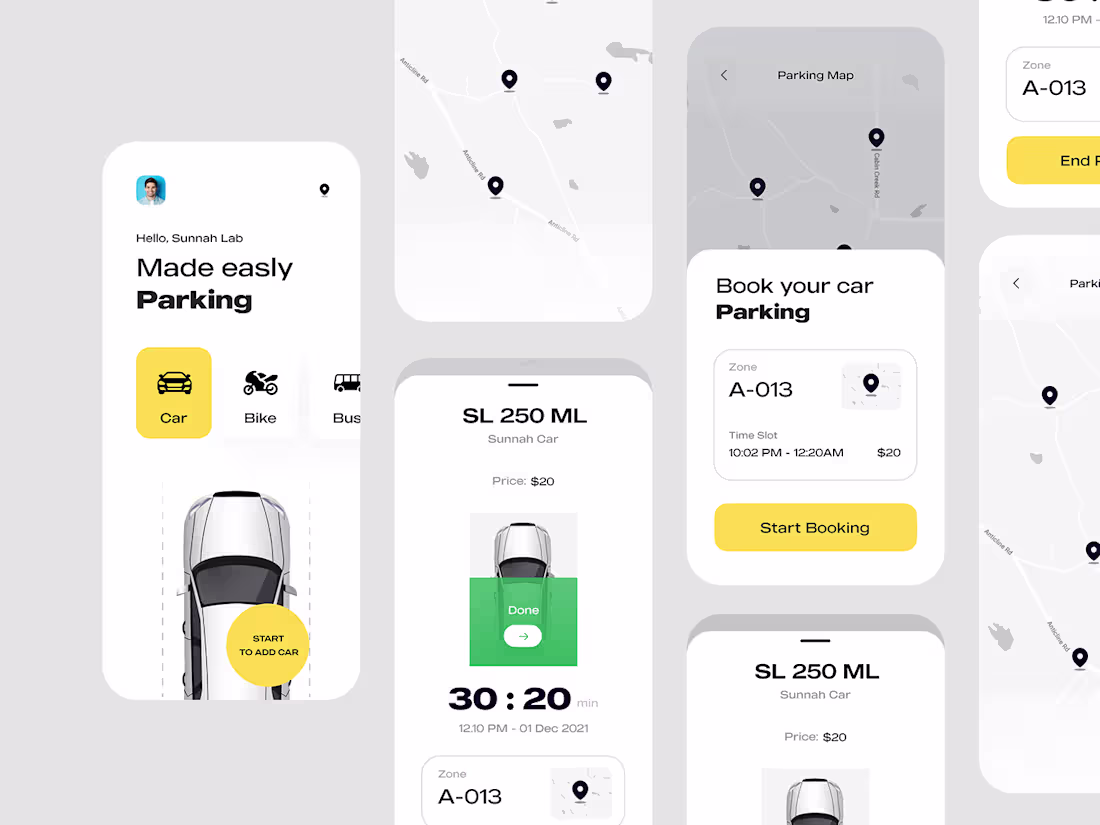 Cover image for Parking Mobile App