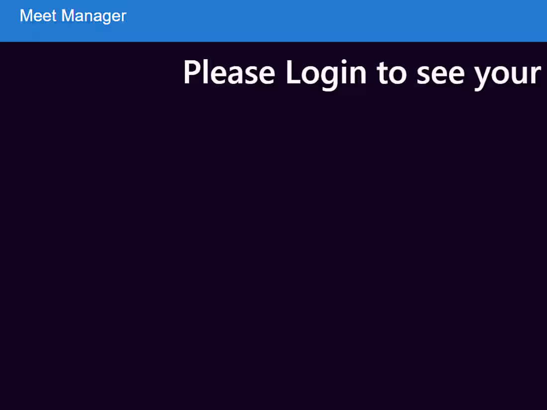 Cover image for Meetx