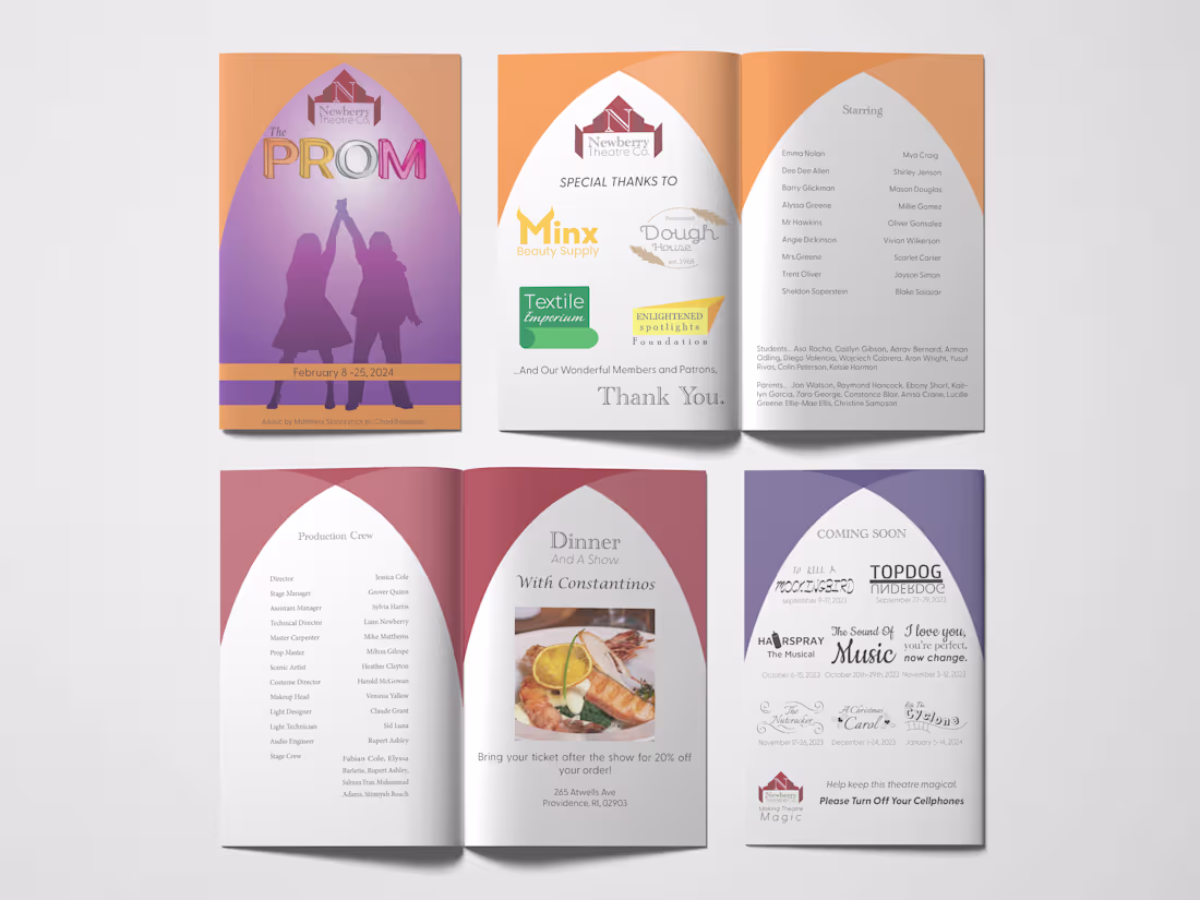 Cover image for Newberry Theatre Company 