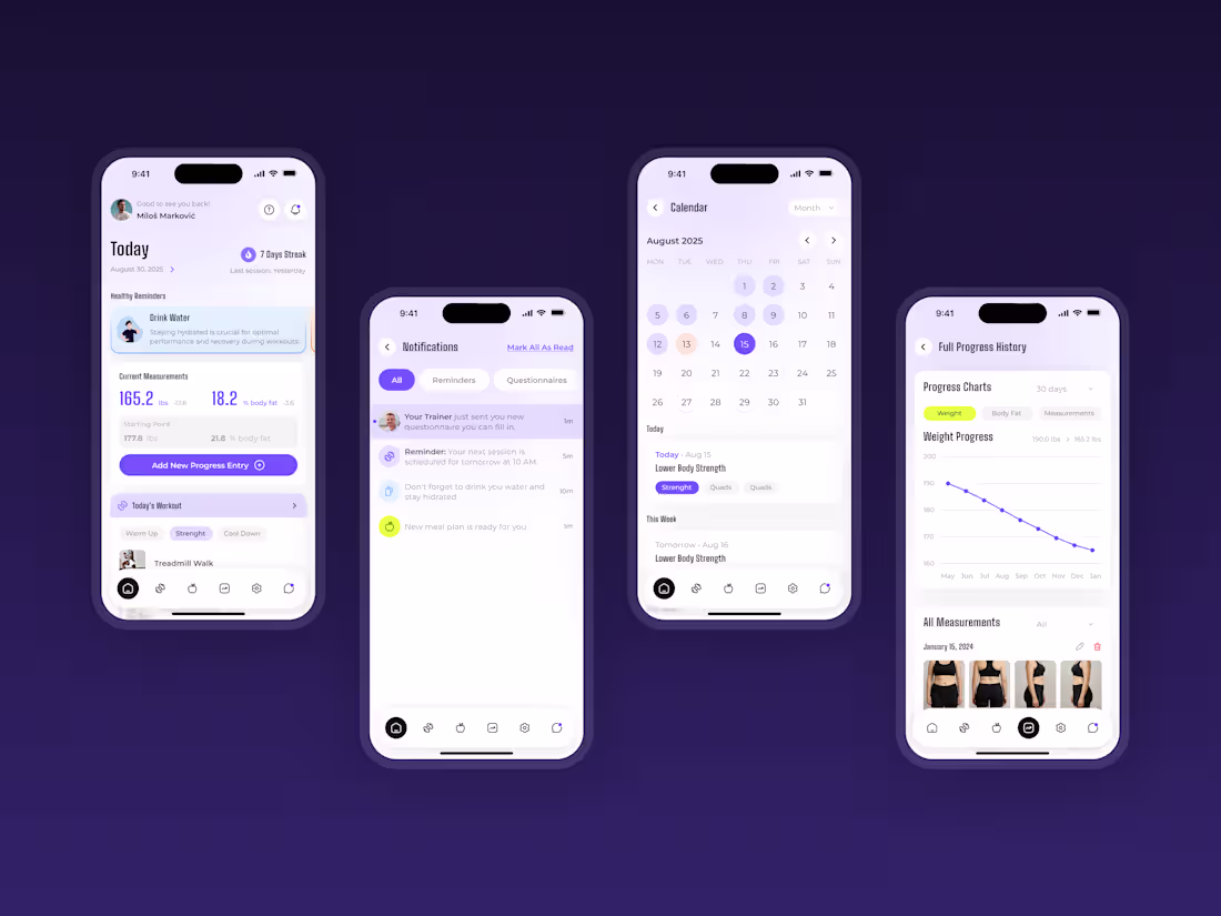 Cover image for Fitness Coaching Platform (Web & Mobile App)
