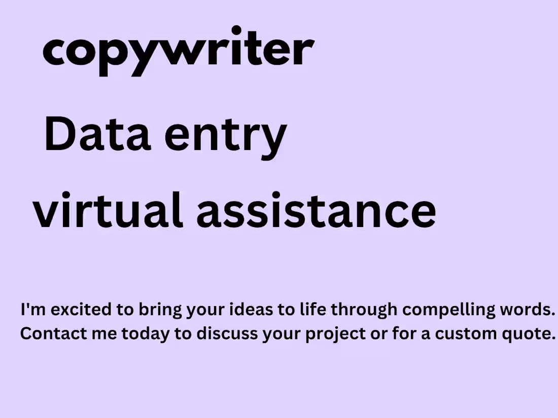 Cover image for Engaging Content Writing and Virtual Assistance