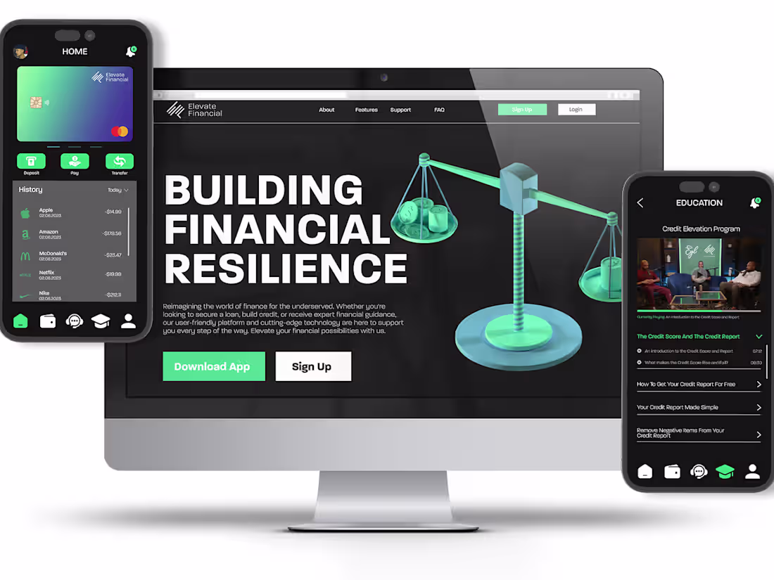 Cover image for Elevate Financial Case Study