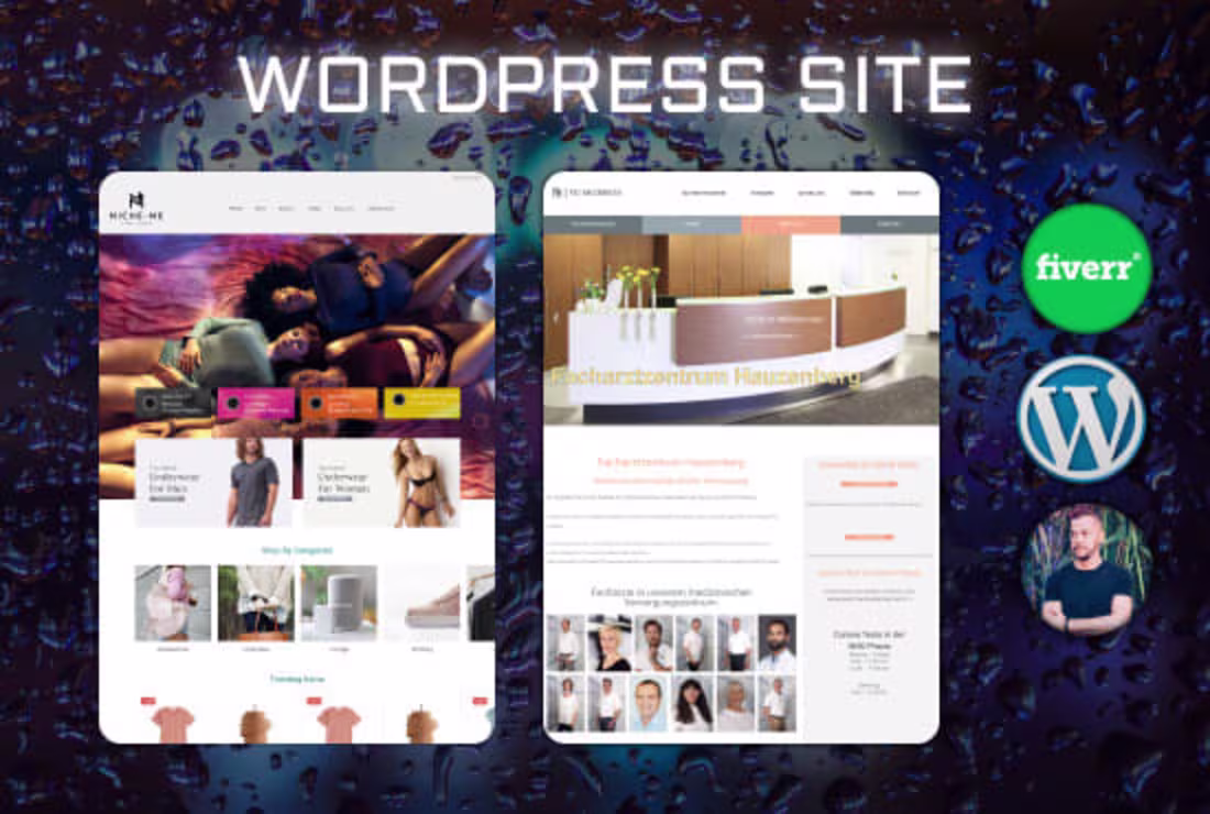 Cover image for I will create a modern and fresh wordpress site