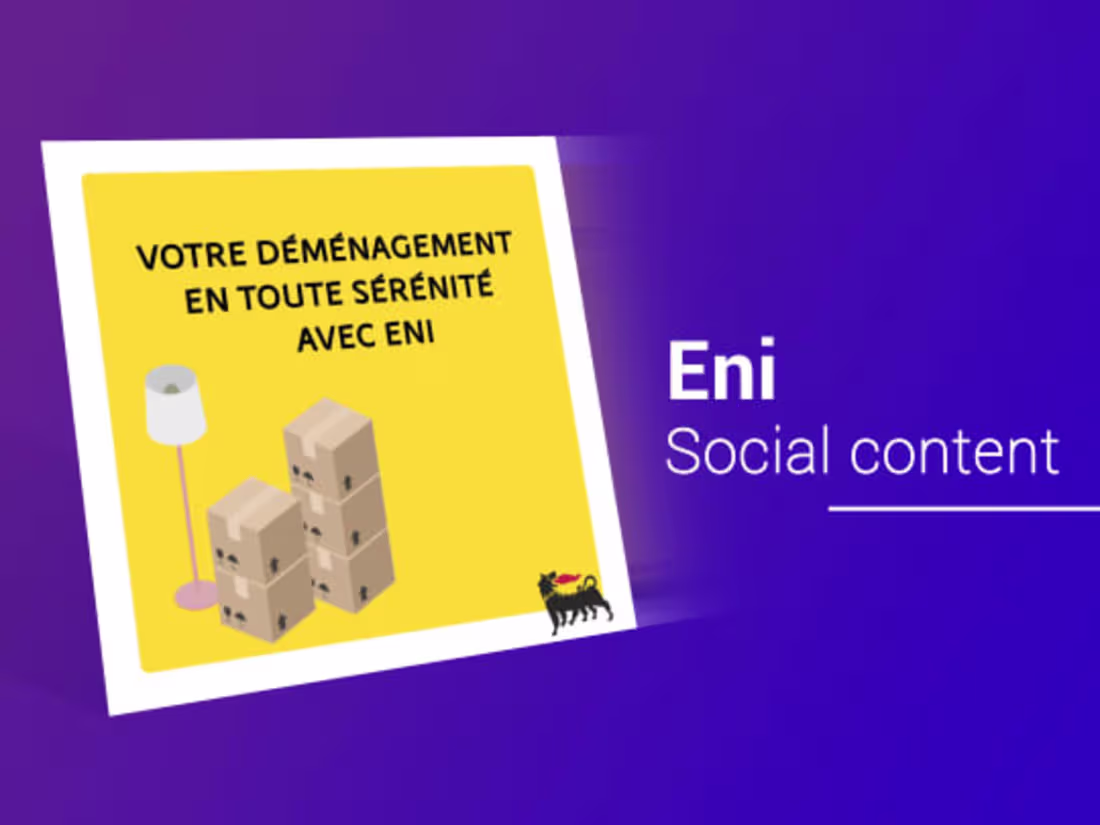 Cover image for ENI - Social content