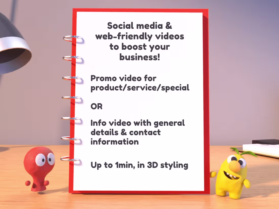 Cover image for 3D Animated Informational/Promotional Video