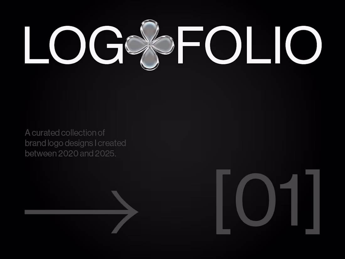 Cover image for LOGOFOLIO VOL.1 A curated collection of brand logo designs I...