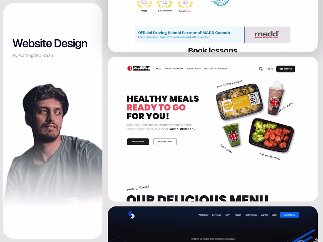 Cover image for UI/UX Designer - Landing Pages | Dashboards | Websites | Mobile