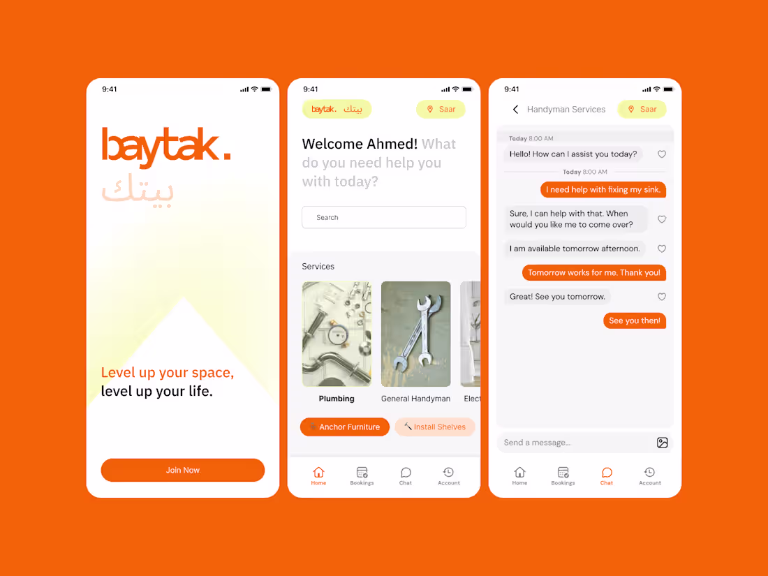 Cover image for Baytak | Home Services