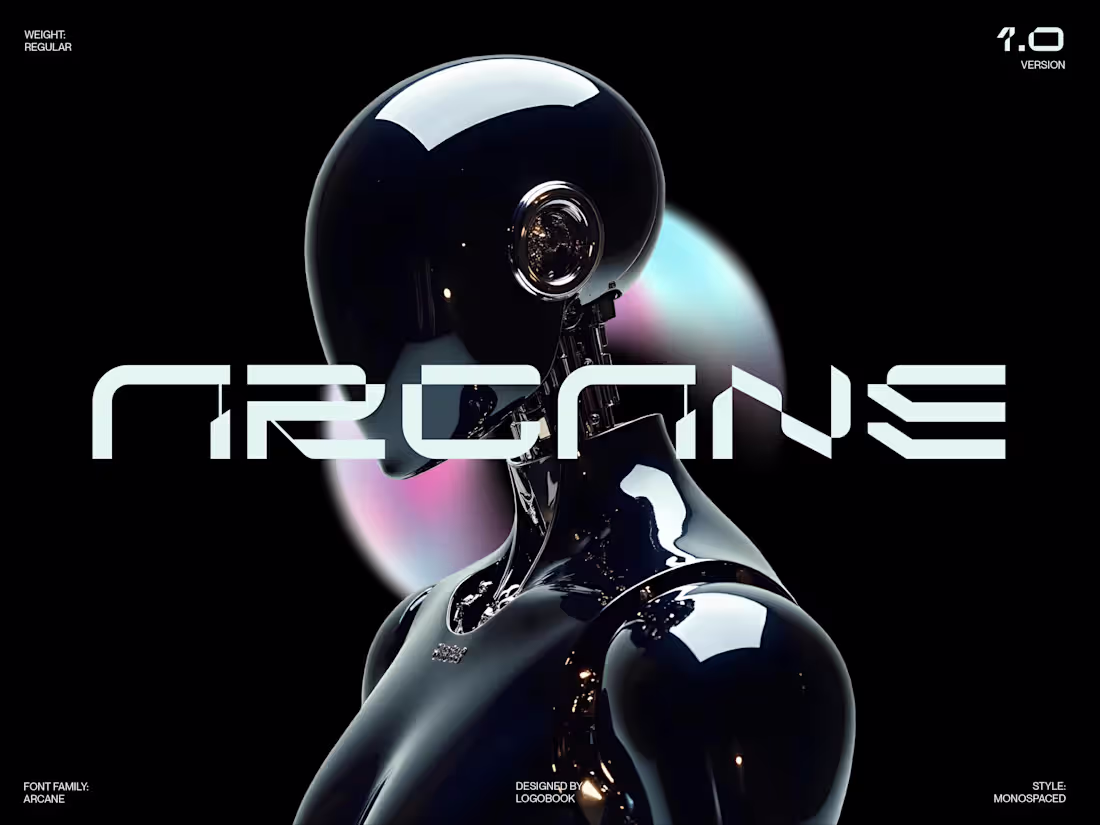 Cover image for Arcane Typeface Design