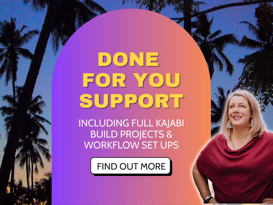 Cover image for Done for You Services (Kajabi and AI Automation)