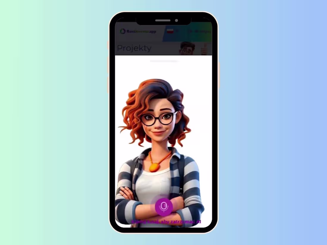 Cover image for AI Voice Assistant For RentInvesto - Renia