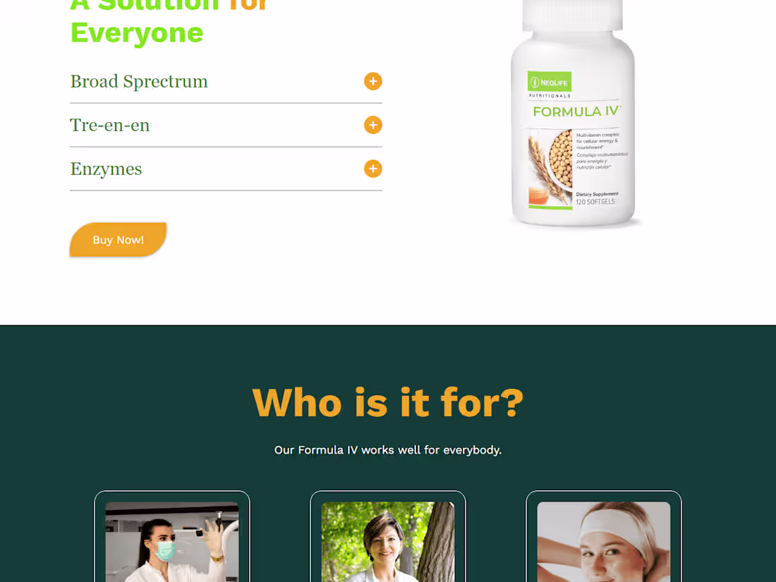 Cover image for Formula IV Sales Funnel