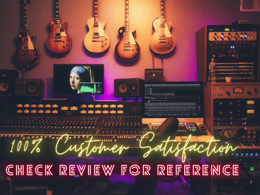 Cover image for I will make a HQ song for you as per your requirements.