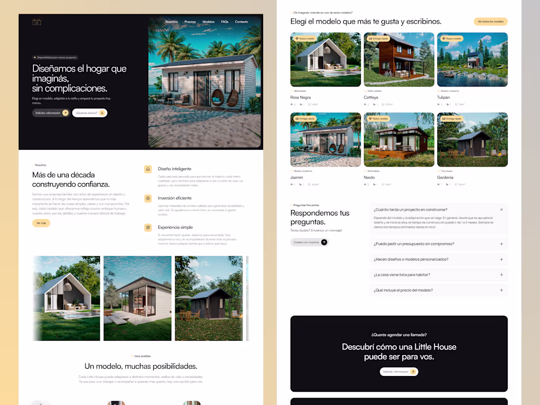 Cover image for Little House VA (Framer Design + Development)