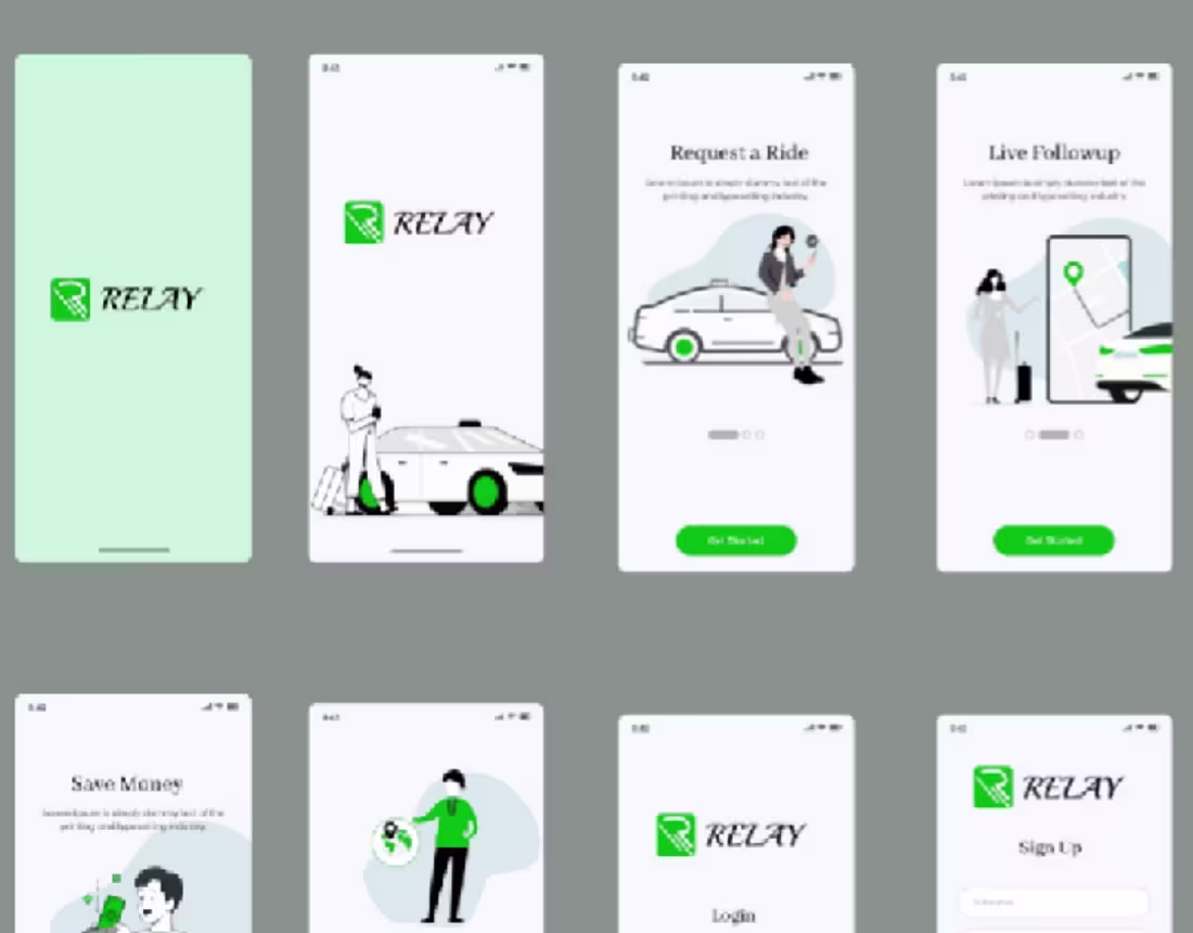 Cover image for RELAY -Car hailing App