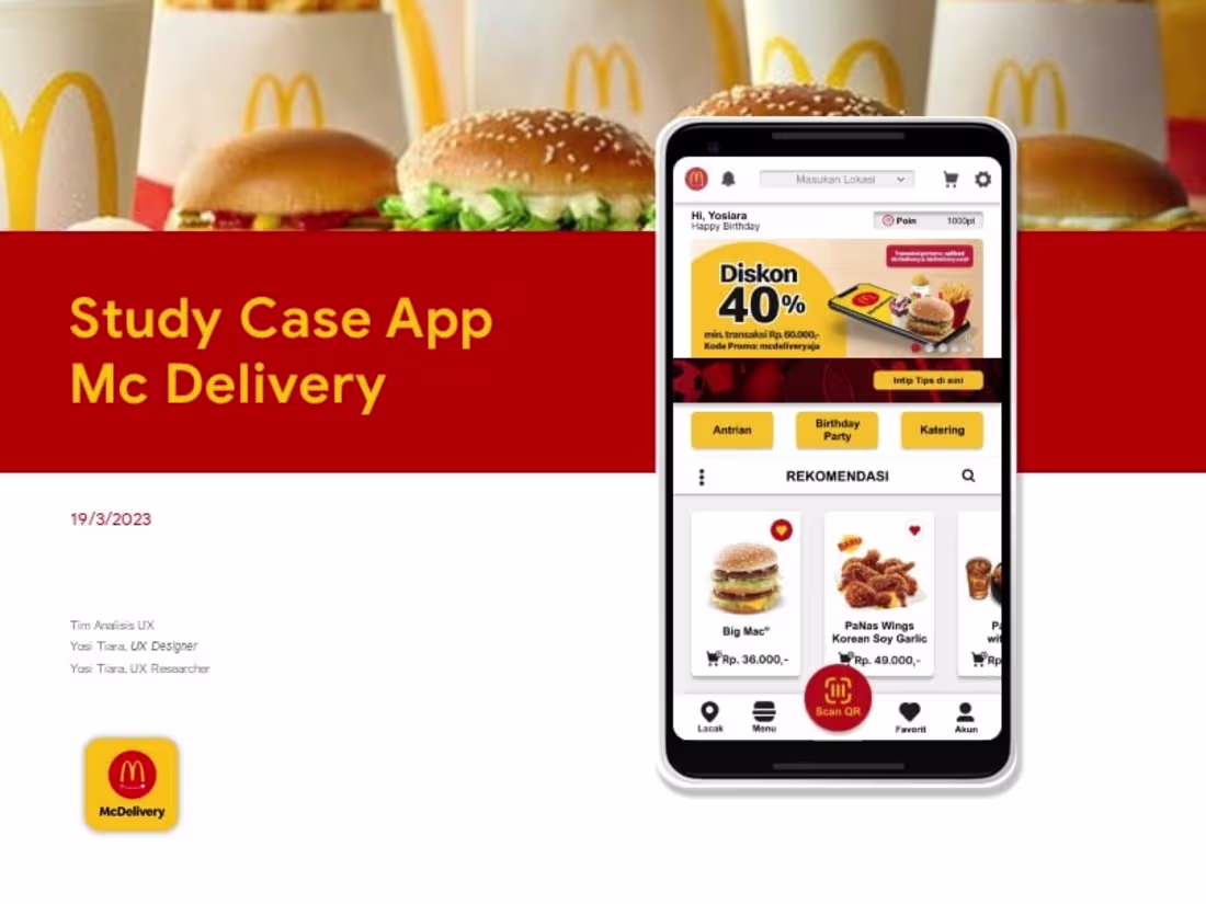 Cover image for Calorie Information and Calculator Design
on the Menu for McD