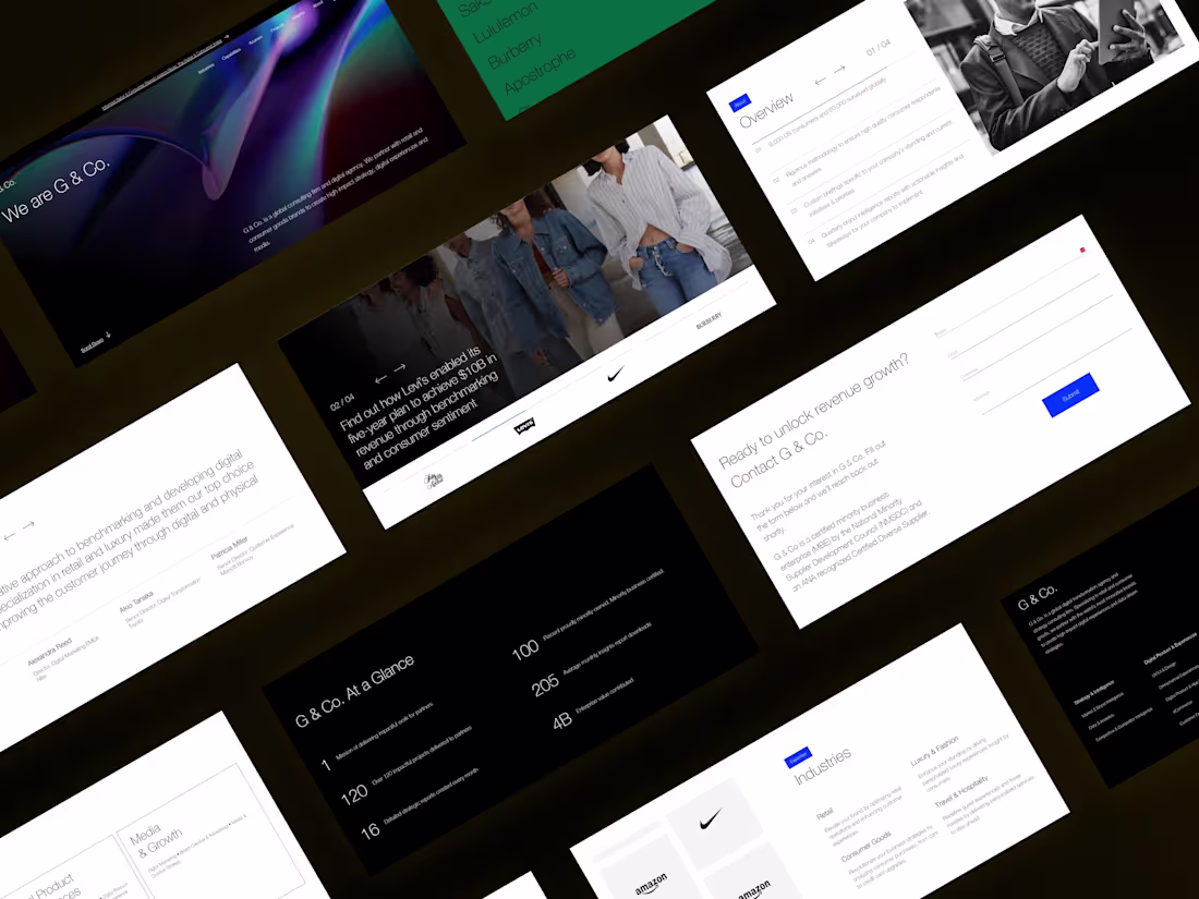 Cover image for G-Co.agency - Figma Design, Webflow Development, SEO